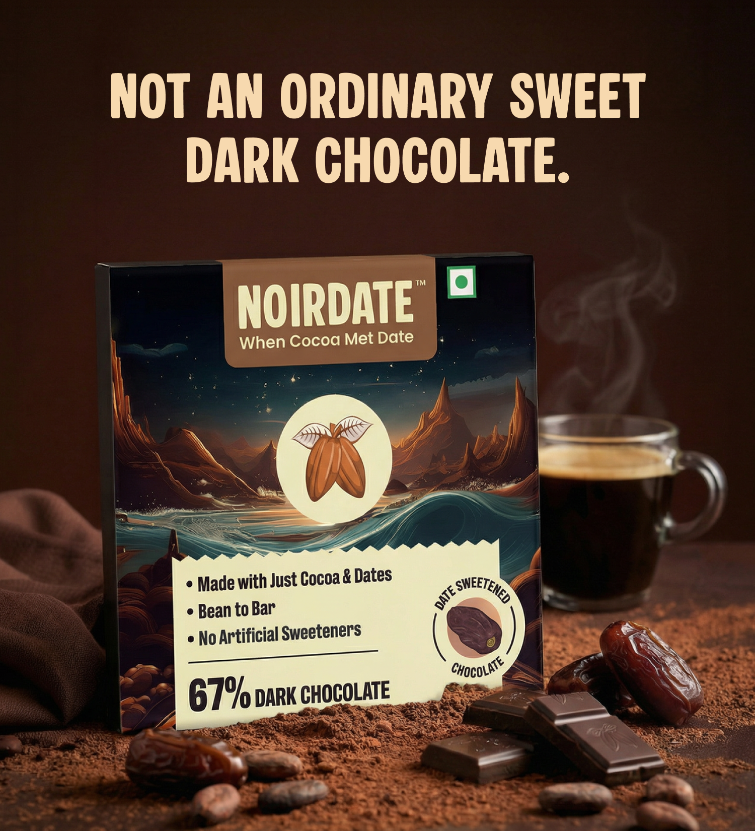 67% Classic Dark Chocolate 15g | Pack Of 1