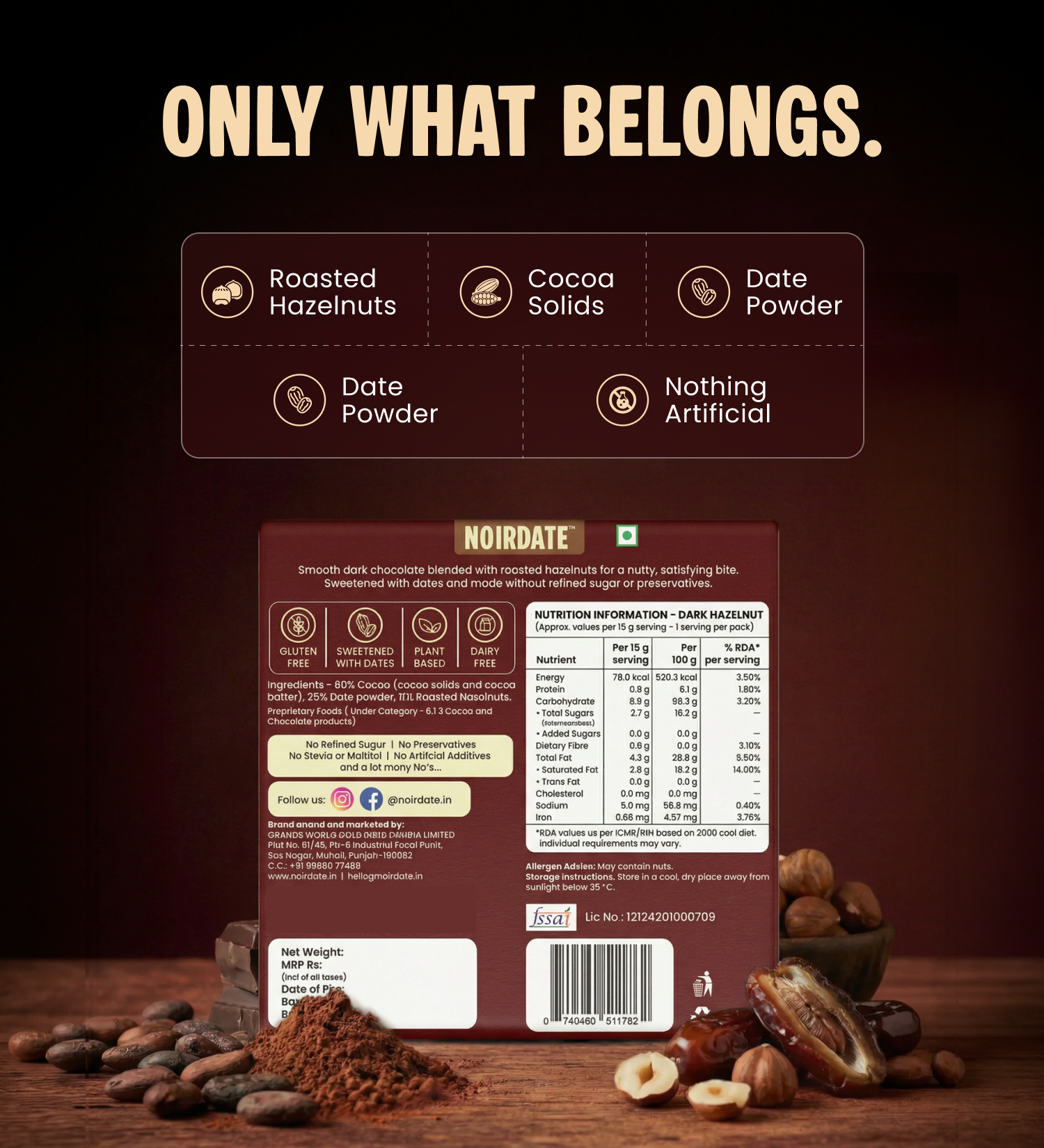 The Discovery Set | 5 x 15g Dark Chocolate Mini Bars