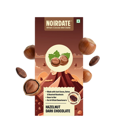 Roasted Hazelnut Dark Chocolate 75g | Pack Of 1