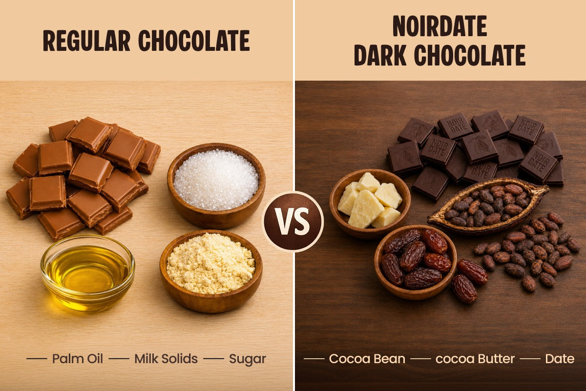 Dark Chocolate vs Regular Chocolate