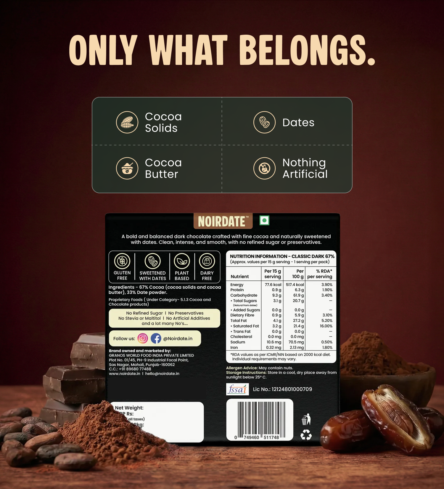 The Discovery Set | 5 x 15g Dark Chocolate Mini Bars