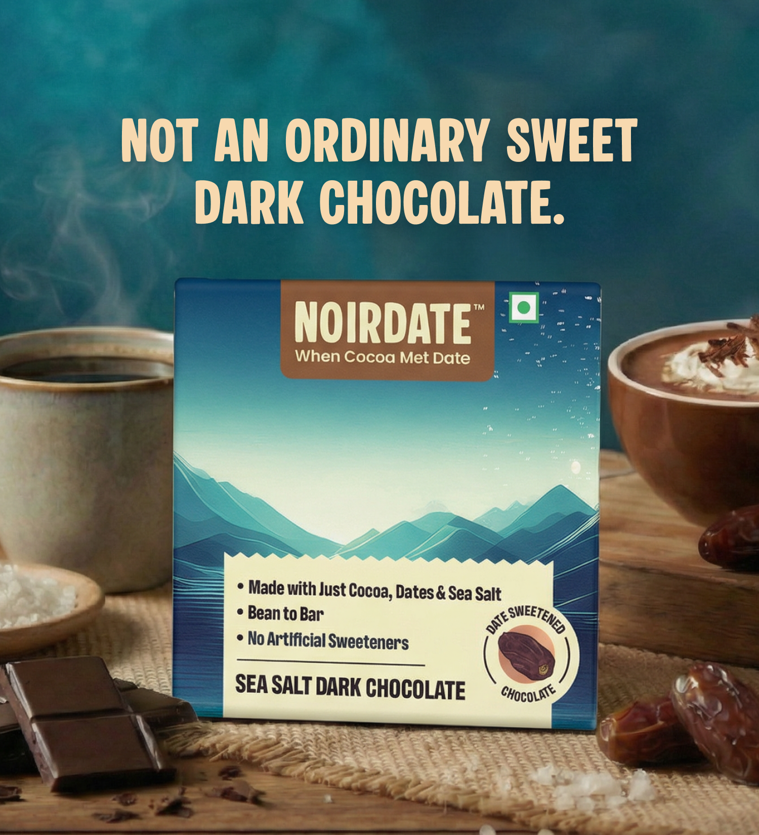 SeaSalt Dark Chocolate 15g | Pack Of 1