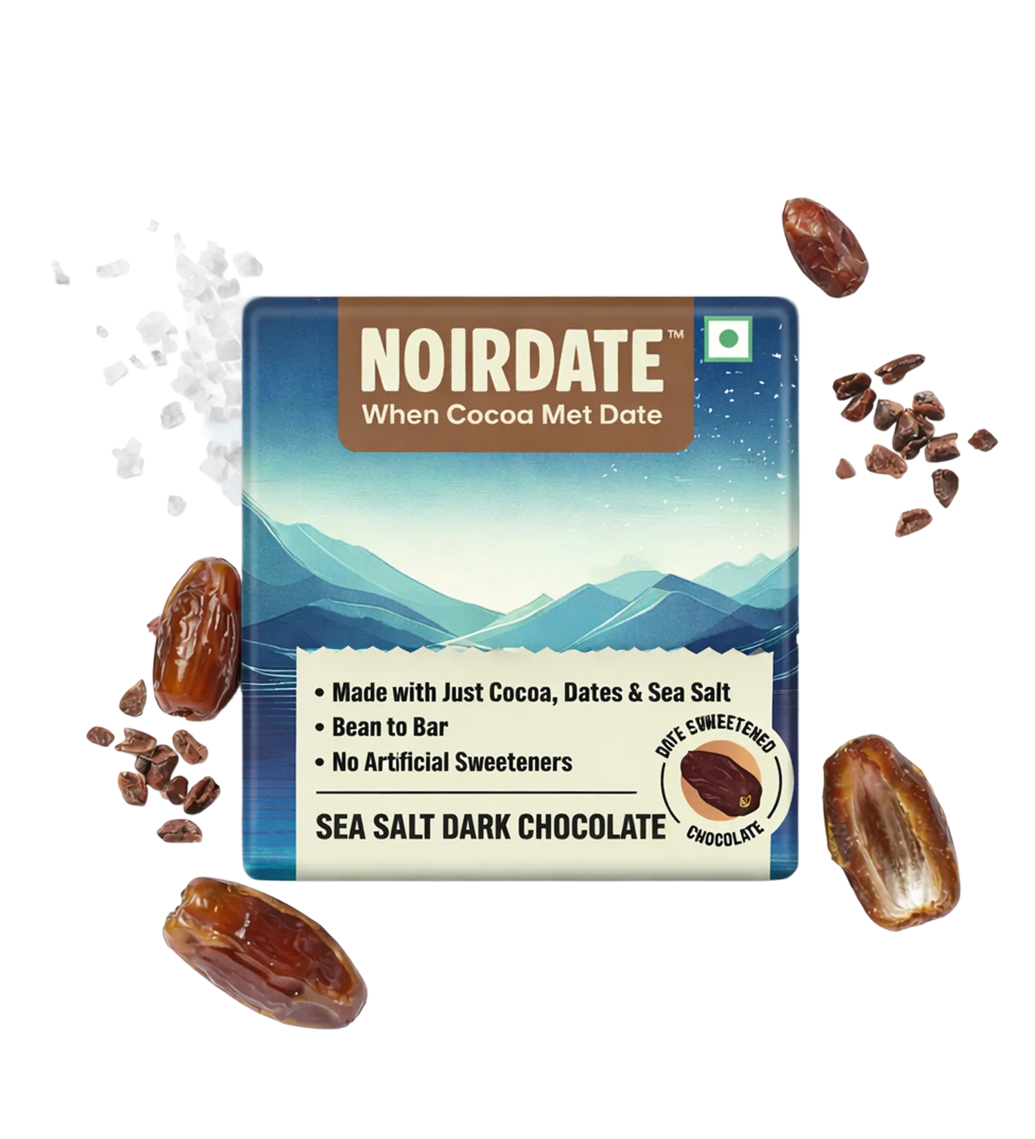 SeaSalt Dark Chocolate 15g | Pack Of 1