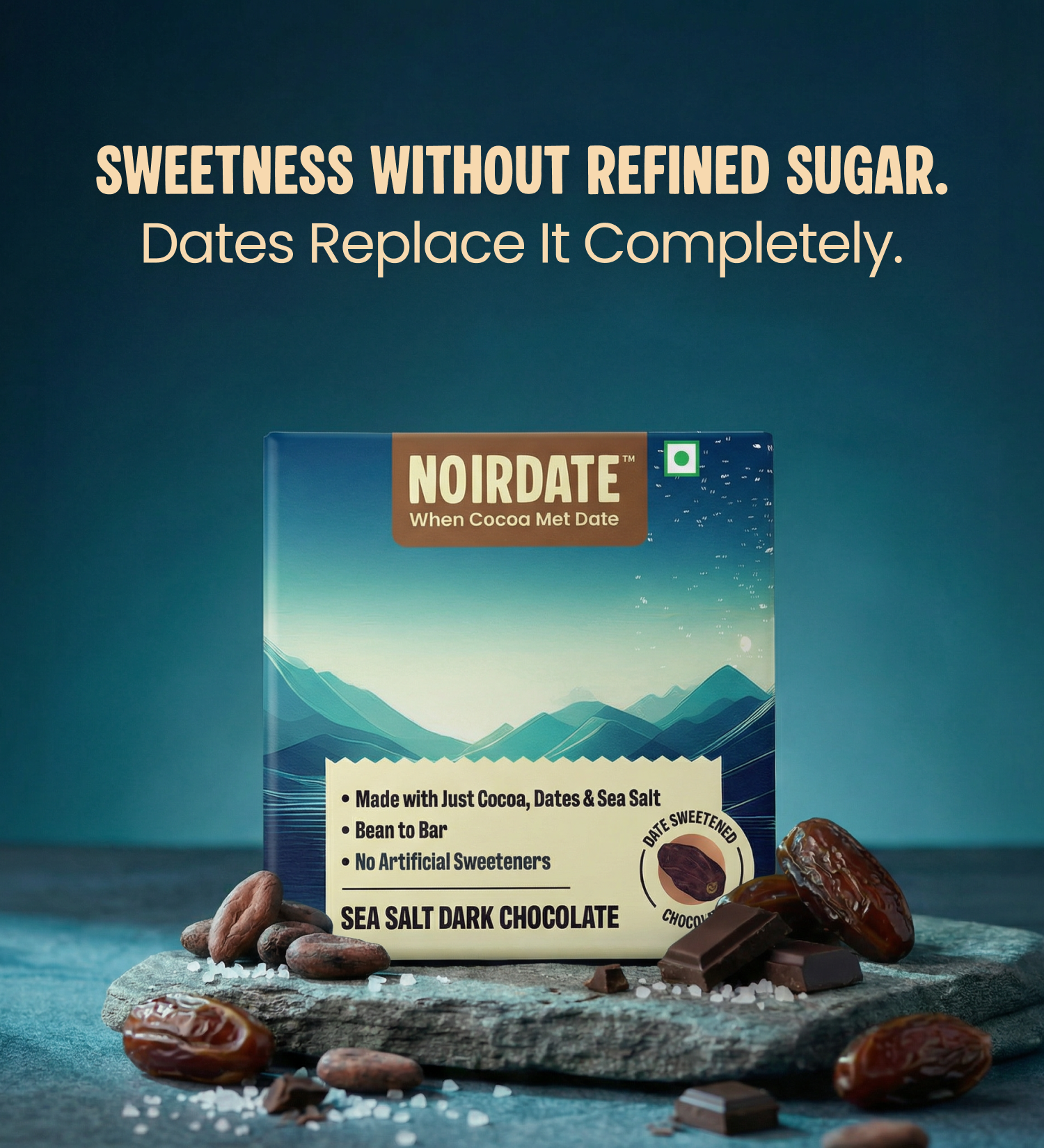 SeaSalt Dark Chocolate 15g | Pack Of 1