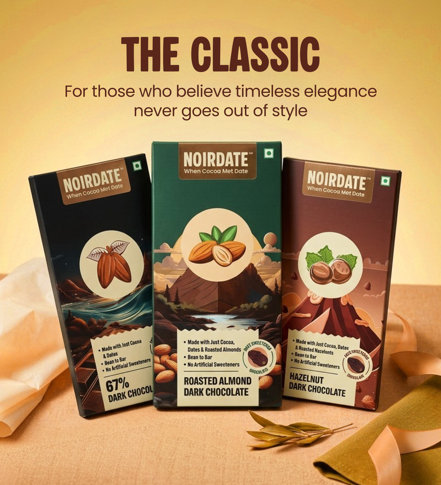 The Classic Gentleman | Pack Of 3 - 75g Bars
