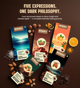 The Connoisseur’s Collection | 5 x 75g Dark Chocolate Bars