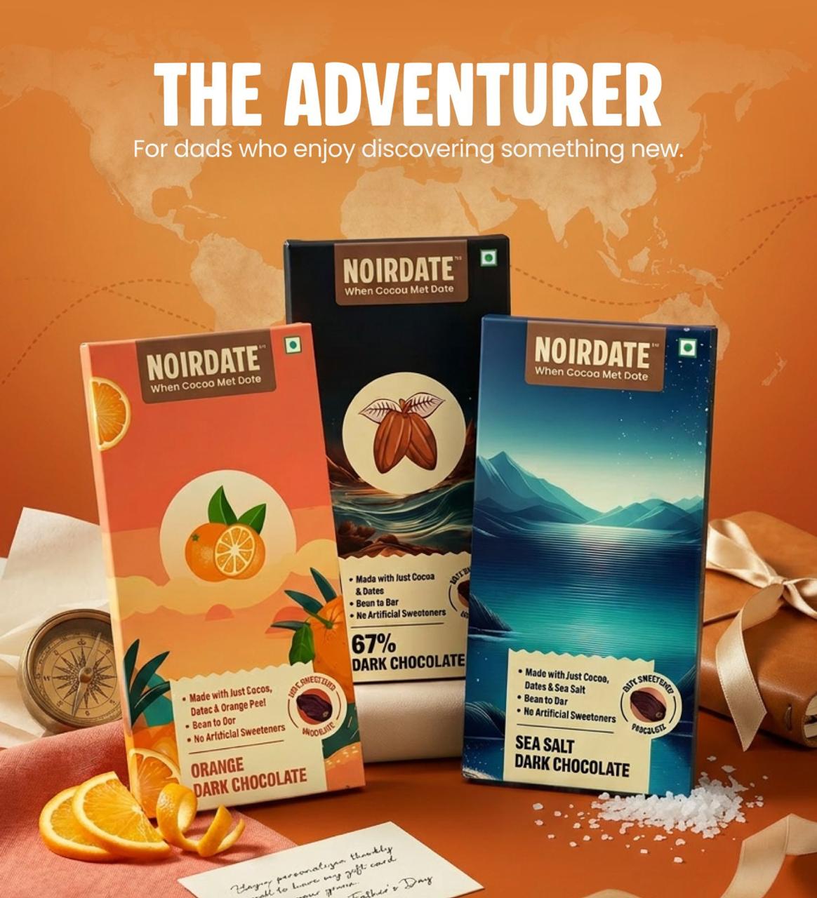 The Adventurer | Pack Of 3 - 75g Bars